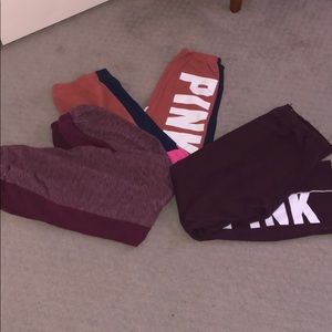 VS Pink Sweatpants Bundle